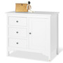 Pinolino Wickelkommode Chalet breit Von Pinolino White