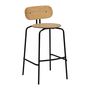 Umage Barhocker Curious Bar Stool Von Umage Without cushion, Black 
