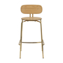 Umage Barhocker Curious Bar Stool Von Umage Without cushion, Brass-1
