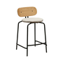Umage Tresenhocker Curious Counter Stool Von Umage  Teddy White, Black 