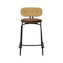 Umage Tresenhocker Curious Counter Stool Von Umage  Teddy Brown, Black -1