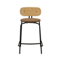 Umage Tresenhocker Curious Counter Stool Von Umage  Sugar brown, Black -1