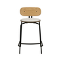 Umage Tresenhocker Curious Counter Stool Von Umage  White sands, Black -1