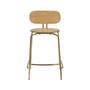 Umage Tresenhocker Curious Counter Stool Von Umage  Without cushion, Brass-1