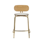 Umage Tresenhocker Curious Counter Stool Von Umage  White sands, Brass-1
