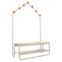 Fermob Garderoben-bank FUNAMBULE von Fermob Clay gray A5