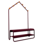Fermob Garderoben-bank FUNAMBULE von Fermob Black cherry B9