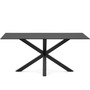 Kave Home Tisch Argo von Kave Home  Black, Glass