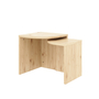 Karup Design Beistelltisch COMBINE SIDE TABLES SET von Karup Design 101 Clear lacquered-2
