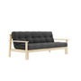 Karup Design Sofa Beds UNWIND CLEAR LACQUERED von Karup Design Charcoal