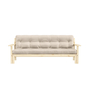 Karup Design Sofa Beds UNWIND CLEAR LACQUERED von Karup Design Beige-1