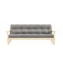 Karup Design Sofa Beds UNWIND CLEAR LACQUERED von Karup Design  Grey-1