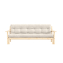 Karup Design Sofa Beds UNWIND CLEAR LACQUERED von Karup Design Linen-1