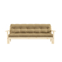 Karup Design Sofa Beds UNWIND CLEAR LACQUERED von Karup Design Wheat Beige-1