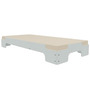 Müller Small Living Stapelliege Lack Watercolour white - RAL 1609005, W: 90 cm / L: 200 cm, H: 23.5 cm 