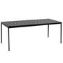 HAY Gartentisch Balcony von Hay Anthracite, L: 190 cm / W: 87 cm