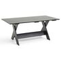 HAY Gartentisch Crate Dining von Hay Black, L: 180 cm