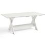 HAY Gartentisch Crate Dining von Hay White, L: 180 cm