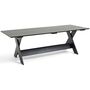 HAY Gartentisch Crate Dining von Hay Black, L: 230 cm