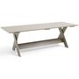 HAY Gartentisch Crate Dining von Hay London fog, L: 230 cm