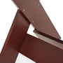 HAY Gartentisch Crate Dining von Hay Iron Red