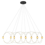 DCWeditions Munari X Pendelleuchte von DCW Gold pre-assembled, MUNARI X 8