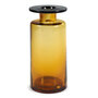 Serax  Vase Wind & Fire von Serax Amber-Schwarz, Gross