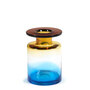 Serax  Vase Wind & Fire von Serax Blau-Amber, Mittel