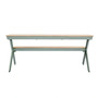 Weltevree Gartenbank Tablebench von Weltevree Cement gray-1