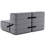 Ambivalenz Flexibler 2-Sitzer 'Curt' Gray - Jet 