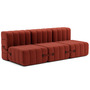 Ambivalenz Flexibles 3-Sitzer Sofa Curt von Ambivalenz Red - Dama