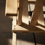 Carl Hansen & Søn Liegestuhl 'BM5568' Teak unbehandelt