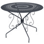 Fermob Tisch Montmartre von Fermob Anthracite 47, Ø: 96 cm 