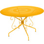Fermob Tisch Montmartre von Fermob Honey C6, Ø: 117 cm 
