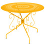 Fermob Tisch Montmartre von Fermob Honey C6, Ø: 96 cm 