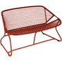 Fermob Bank Sixties von Fermob Ochre red 20