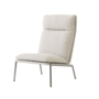 &Tradition Lounge Chair Muno LN16 Highback von &Tradition Beige 221 - Cifrado, Chrome