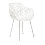 Fast Forest Armlehnstuhl von Fast White , Legs covered with aluminum