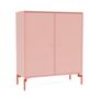 Montana Cover Cabinet Ruby 167, Rosehip 145 lacquered