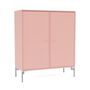 Montana Cover Cabinet Ruby 167, Zinc matt chrome 99