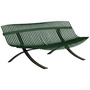 Fermob Bank Charivari von Fermob Cedar green 02