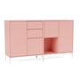 Montana Couple Sideboard Ruby 167, Snow 38 lacquered
