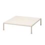Fast Kaffeetisch Roè Aluminium von Fast Ø: 96 cm / H: 20 cm, White 