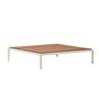 Fast Kaffeetisch Roè Teak von Fast Ø: 79 cm / H: 22 cm, White 