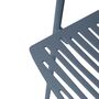 Fast Zebra Stuhl von Fast  Blue Gray-1 