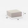 Fast ROE' - Cover Pouf Von Fast Champagne