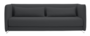 Softline Metro Schlafsofa-Felt - 636 Black
