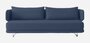 Softline Jasper Schlafsofa - Felt Melange - 289 Dark Blue