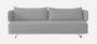 Softline Jasper Schlafsofa - Felt Melange - 620 Stone Grey