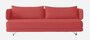Softline Jasper Schlafsofa - Felt Melange - 650 Light Red